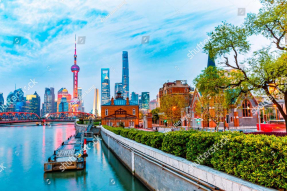 Вид на город