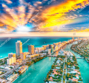 Вид на Майами