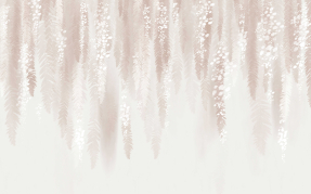 Бежевые цветы