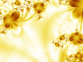 Картины Золотые цветы