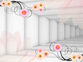 Тоннель с цветами