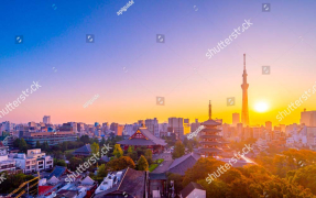 Восход в Токио