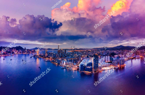 Вид на город