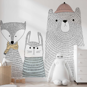 Нарисованные мордочки