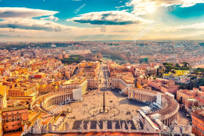 Вид на город