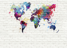 Карта на стіні