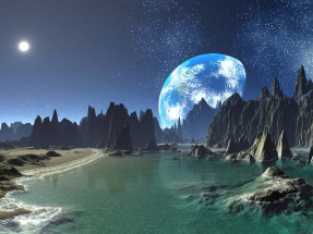 Вид на землю