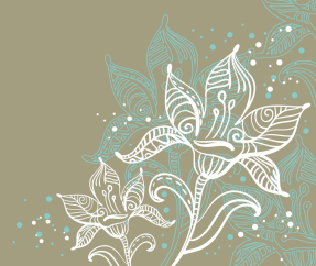 Рисованная лилия