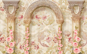 Арка с цветами