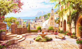 Площадь города