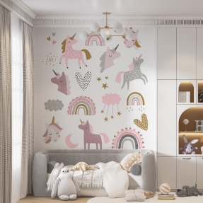 Единорожки с радугами