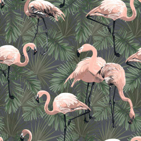 Картины Фламинго в тропиках