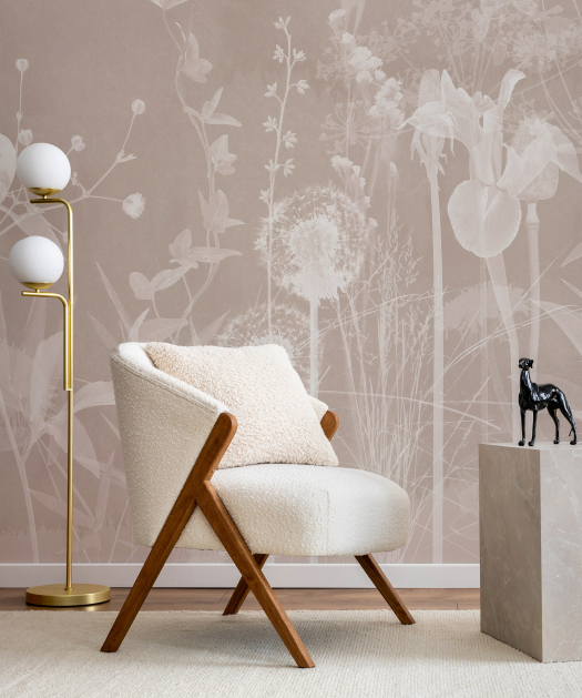 Повітряні кульбаби та польові квіти