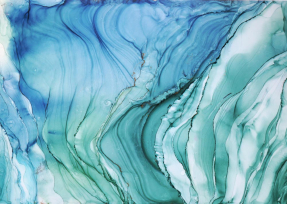 Бирюзовая абстракция