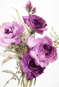 Акварельные розы