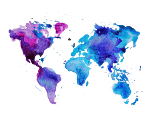 Карта аквареллю