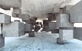 Тоннель из кубов