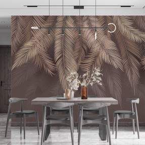 Коричневые перья