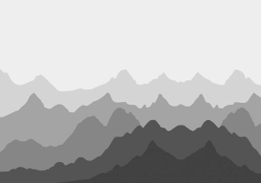 Горы с туманом