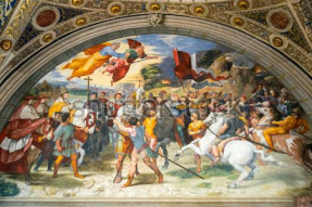 Фреска в музеї Ватикану