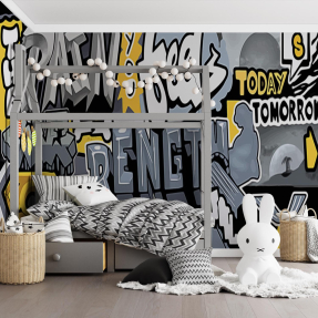 Граффити на стене