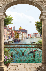 Арка с видом