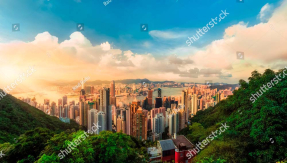 Вид на город