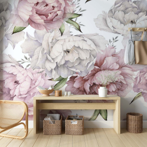 Нежные пионы