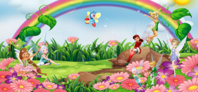 Феи на полянке