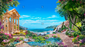 Фреска с видом на море