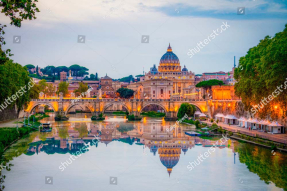 Вид на Ватикан