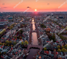 Вид на Амстердам