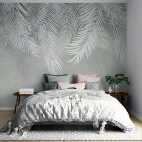 Зеленые свисающие листья