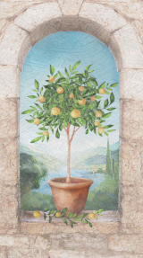 Лимон в горшочке