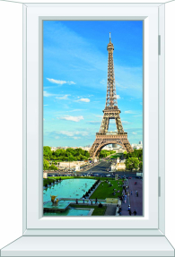 Окно с видом на башню