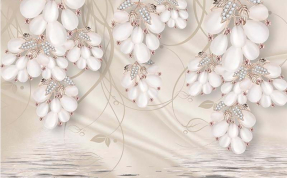 Цветы над водой