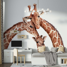 Милые жирафы