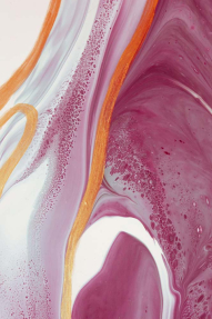 Насыщенные розовые флюиды