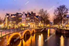 Вечерний Амстердам
