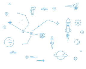 Космические рисунки