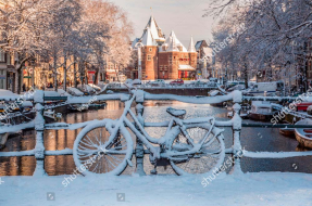 Зимний Амстердам