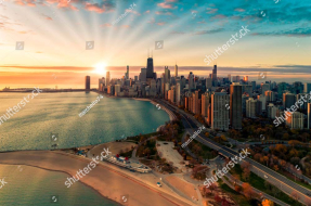 Восход в Чикаго