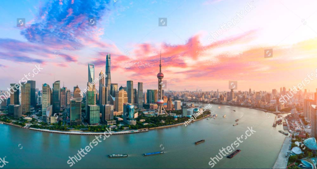 Вид на Шанхай