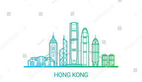 Иллюстрация Гонконга