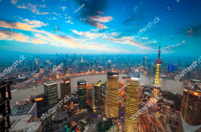 Вид на Шанхай