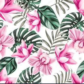 Тропические цветы