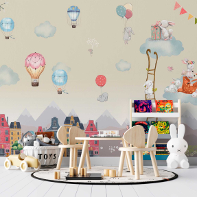 Зверята и шарики