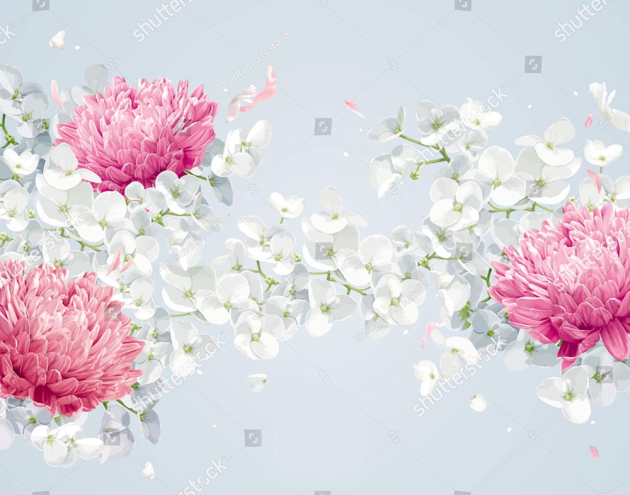 Нежные цветы