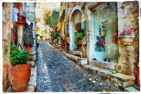 Улочка старого города Улочка старого города