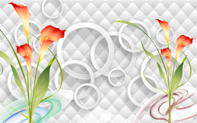 Круги и цветы